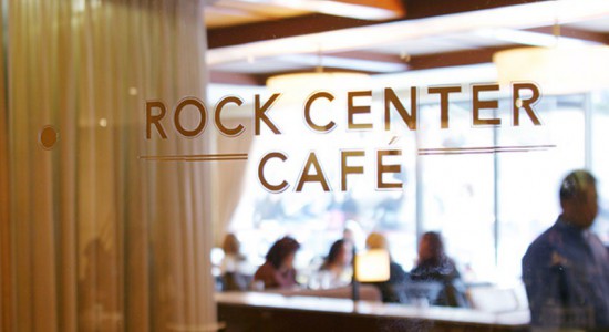 Rock Center Cafe Happy Hour Drinks & Bites