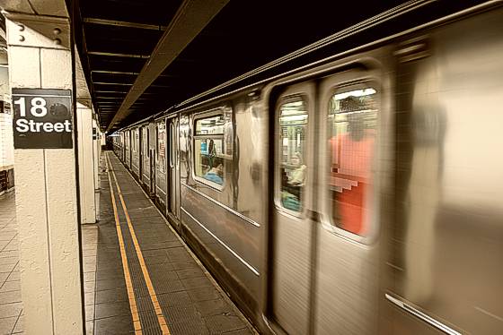 Train station to Manhattan