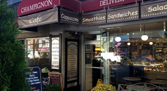 Champignon Cafe Coffee/Tea $1 &amp; Lunch Specials