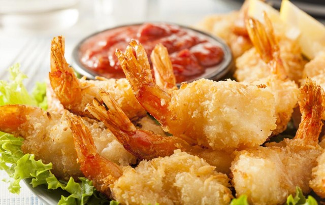 Tonkatsu Matsunoya Fried Shrimp Combo $18